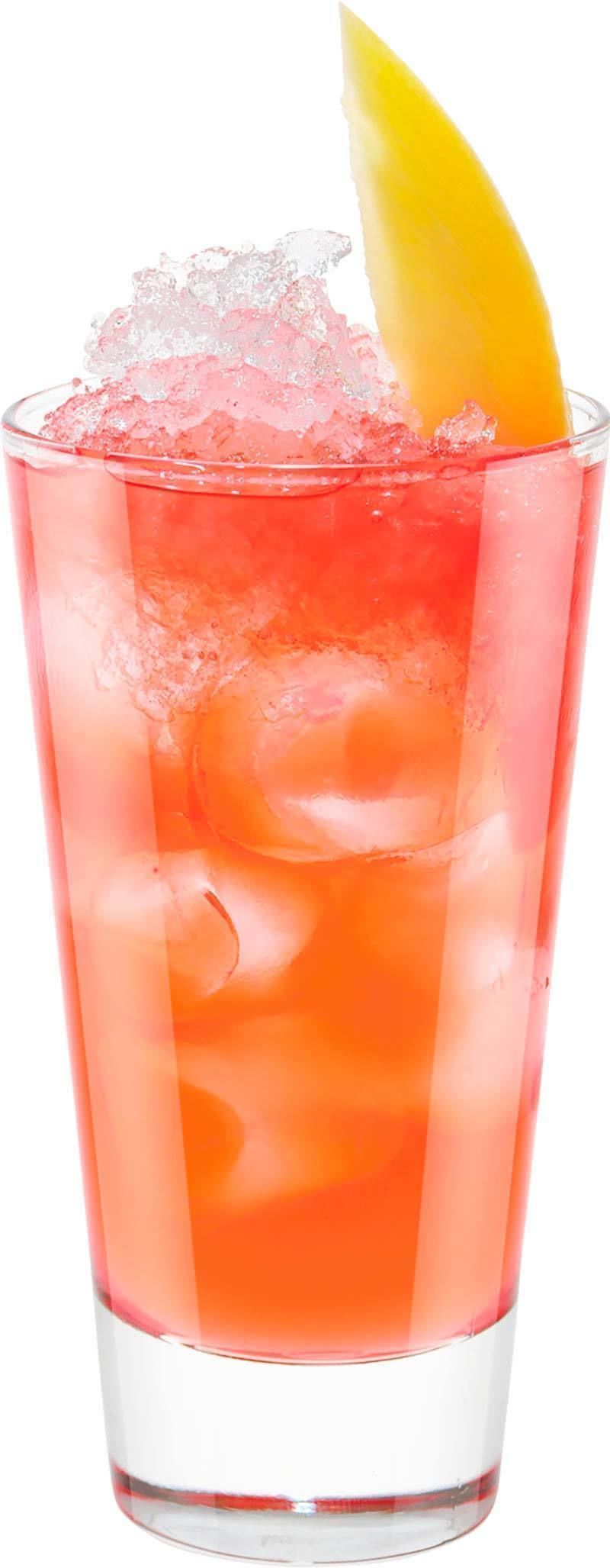 Рецепт коктейля Ликер манго и клюква